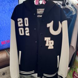 True Religion  Varsity Jacket