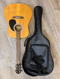 Johnson JG-620-N Acoustic Guitar with Gig Bag