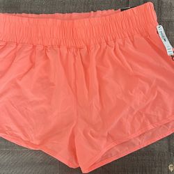 Victoria Sport Neon Coral Hue Shorts