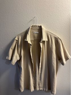 XL Zara Short Sleeved Button Up