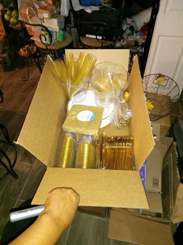 Wedding Gold Dishset