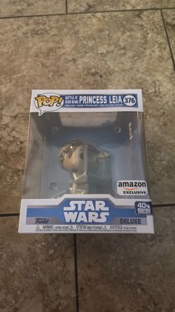 Funko Pop! Deluxe Star Wars Princess Leia #376 Battle at Echo Base Amazon Exclusive – Mint in Box
