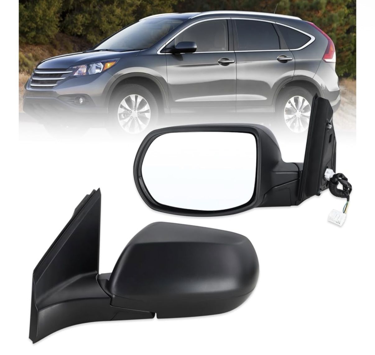 Left Driver Side Mirror Compatible With 2012 2013 2014 2015 2016 Honda