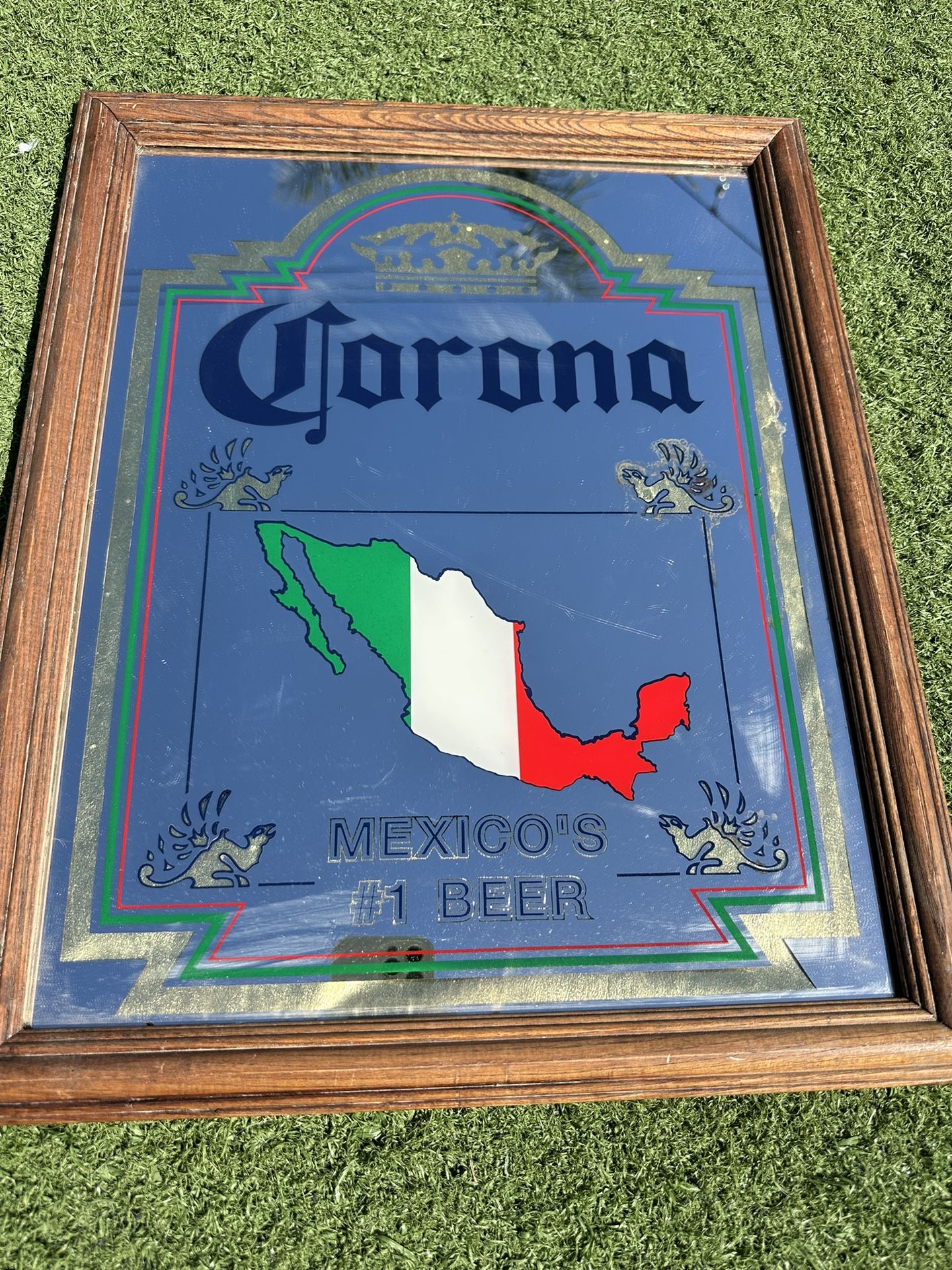 Corona Extra Mexico Beer Sign Mirror