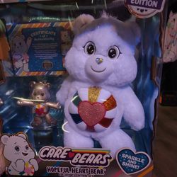 Limited Edition Care Bears Hopefully Heart Bear