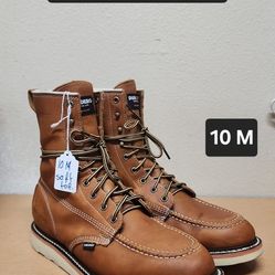 Duradero Work Boots Sz 10 M SOFT MOC TOE