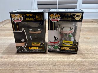 Batman Exclusive funko pops