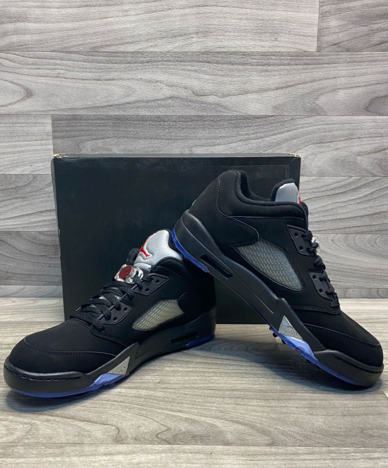 A1 Hawk - Air Jordan 5 Low Golf 'Black Metallic' (A1D021018)
