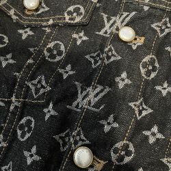 ✨ New Louis Vuitton Monogram Jacquard Denim Jacket