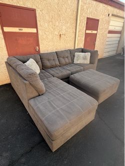 WITH DELIVERY sectional couch