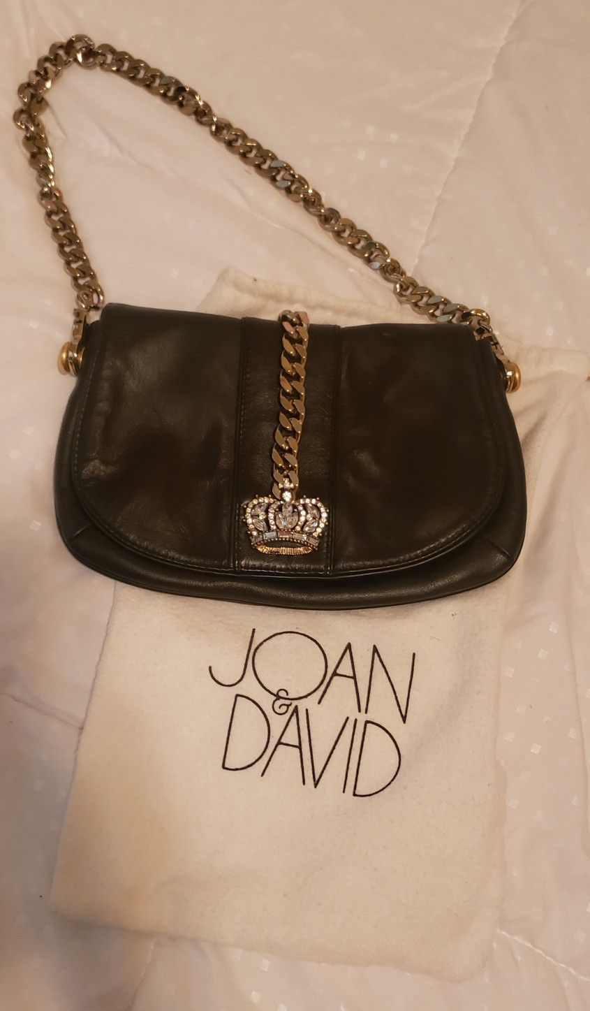 WILSON'S LEATHER MAXIMA Y2k Black Purse