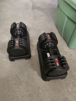 EnterSports Adjustable Dumbell Set
