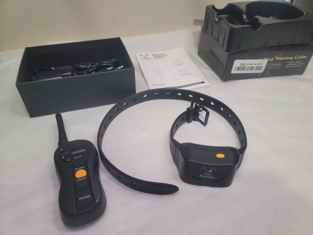 PetSpy P620 Dog Training Shock Collar for Dogs with Vibration