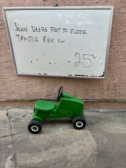John Deere Foot to Floor Tractor Ride-On