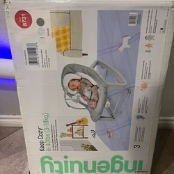 Bouncer and pack and play