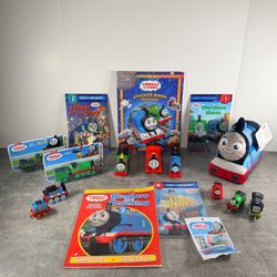 Thomas & Friends Books, Trains, and Plush Bundle