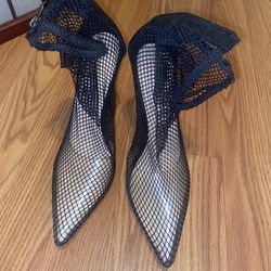 Fishnet Heels Size 8 