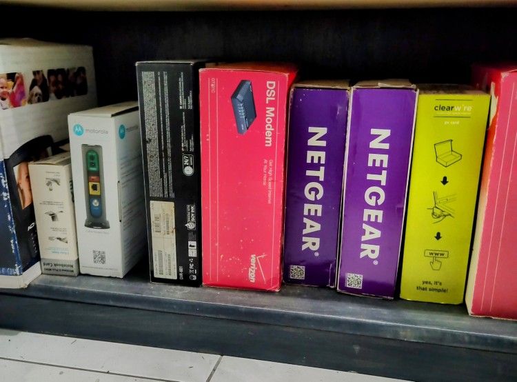 Electronics Modems Etc. All $135