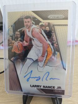 Lakers Larry Nance Jr Certified Autograph Card