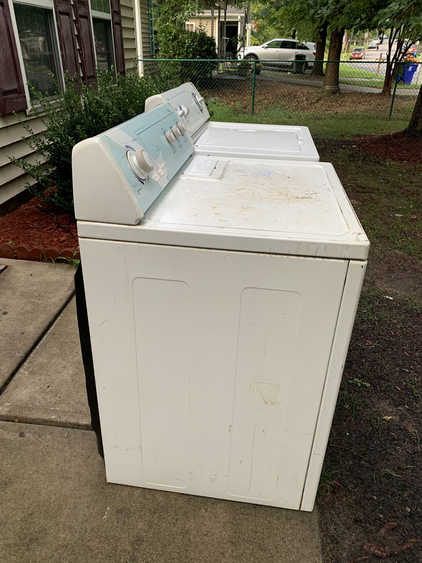 Washer and dryer used working fine heavy duty as it is whirlpool