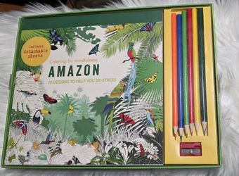 Amazon Coloring Set