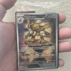 Pokémon MEP 009 Alakazam Mega Evolution Mega Gardevoir ETB Promo SEALED