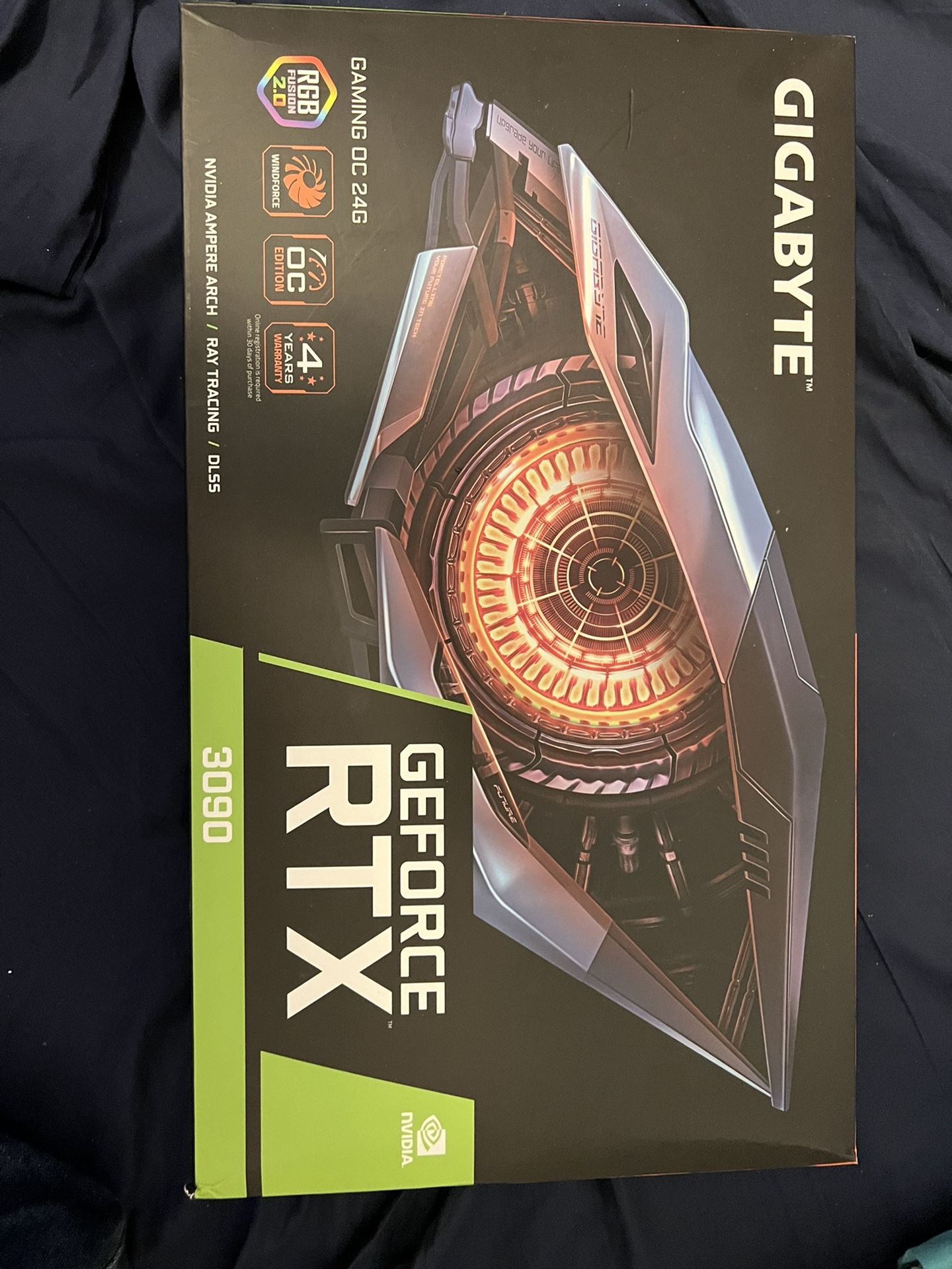 GIGABYTE GeForce RTX 3090 GAMING OC 24G Video Card, GV