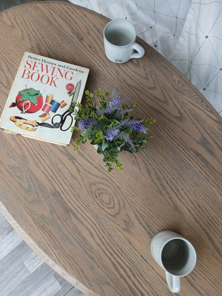 Solid Oak Coffee Table