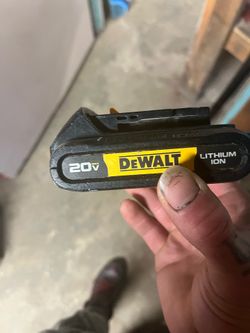 20v Dewalt battery