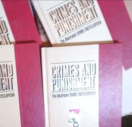 Crimes and Punishment Illustrated Crime Encyclopedia Set