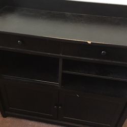 Black Storage Cabinet