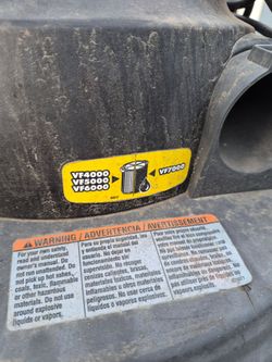 Rigid wet or dry vacuum HD
