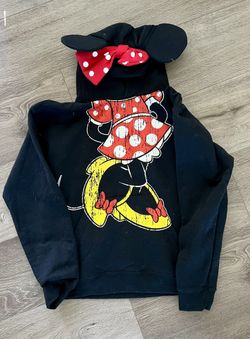 Girls (youth) Minnie Mouse Long Sleeve Hoodie