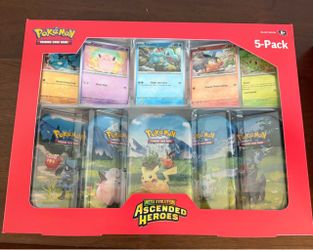 Pokémon TCG Mega Evolution Ascended Heroes 5-Pack