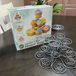 Three Part Desert Stand