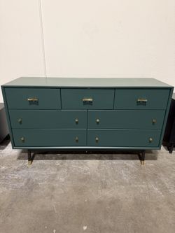 Green Wood Dresser