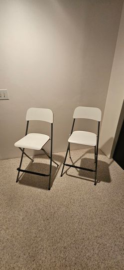 Folding Bar Stools Set of 2