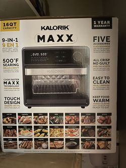 Kalorik Maxx 26 Quart Digital Air fryer Oven 