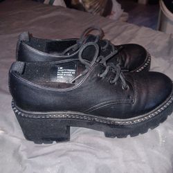 7.5 Madden Girl Black Shoes
