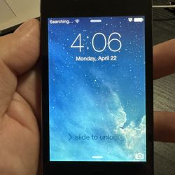 iPhone 4 with Charging Cord
