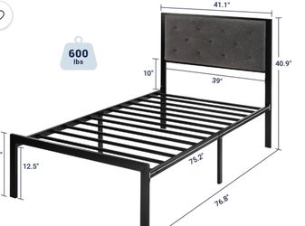 twin bed frame