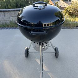 Weber Master Touch Kettle Charcoal Grill 22 Inch Asador De Carbon