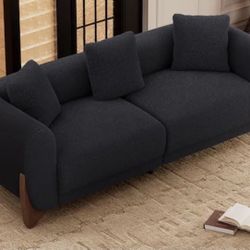 New Black Cloud Couch 