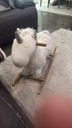 Pottery Barn Unicorn Rocker