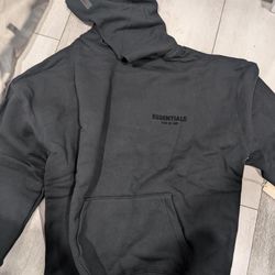 Essential Black Hoodie