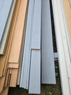 Blue Primed Trim Boards (3.5")