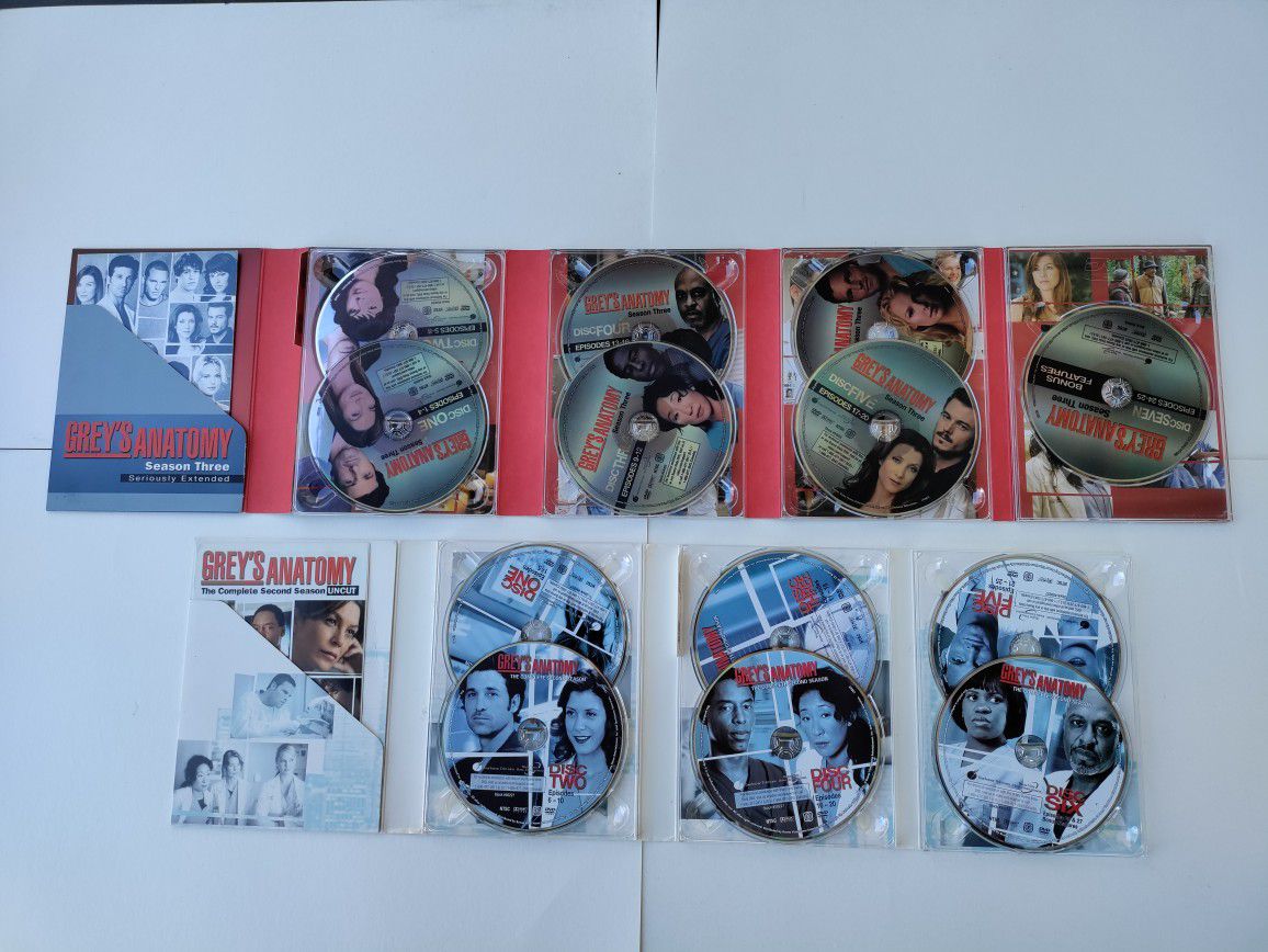 Grey's Anatomy Boxed Set DVDs