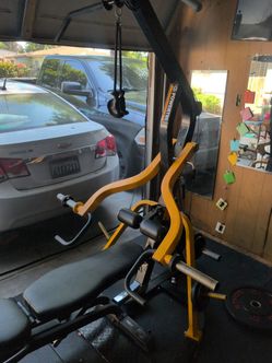 Powertec leverage Gym with Bench