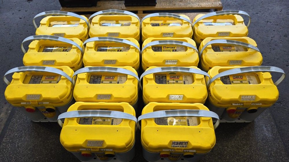 OPTIMA Batteries OPT8014-045 8014-045 D34/78 YellowTop Dual Purpose car truck Battery. Bateria Para Carro Camioneta

PRICE IS FIRM. Optima yellow top 