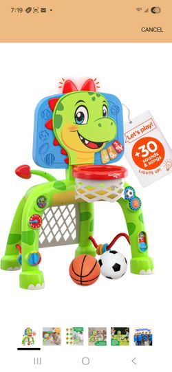 Dinosaur Play & Score Activity Center $30